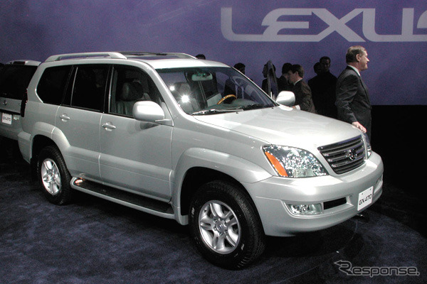 【デトロイトショー2002速報】日本にはないトヨタSUV……レクサス『GX470』