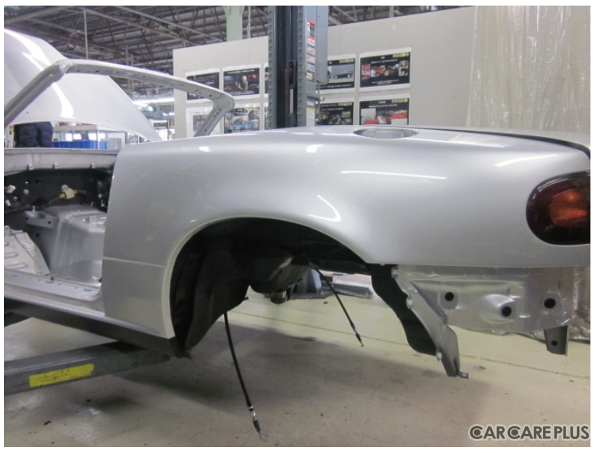 マツダ 初代ロードスター NAレストア6号車 29年前の個体が「新車」さながらで納車… CLASSIC MAZDA