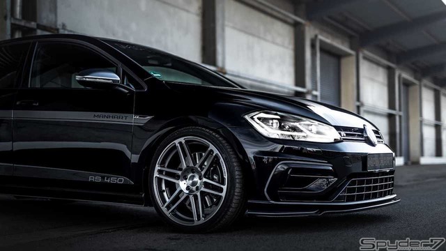 狂気の450馬力...マンハート、VWゴルフRを過激にチューン!