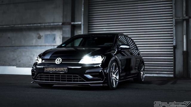 狂気の450馬力...マンハート、VWゴルフRを過激にチューン!
