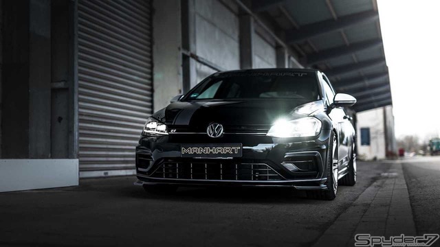 狂気の450馬力...マンハート、VWゴルフRを過激にチューン!