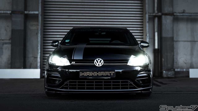 狂気の450馬力...マンハート、VWゴルフRを過激にチューン!