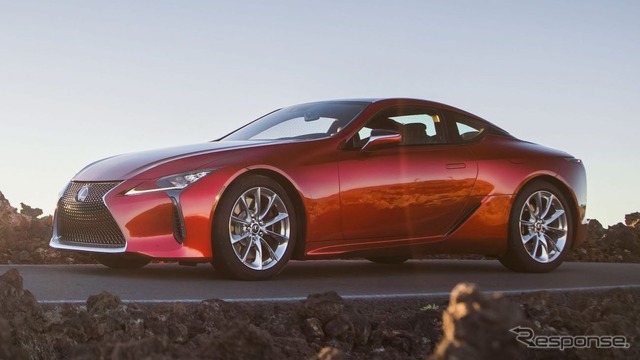 レクサス LC 500 の2021年モデル(北米仕様)