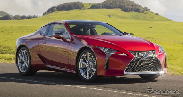 レクサス LC 500 の2021年モデル(北米仕様)