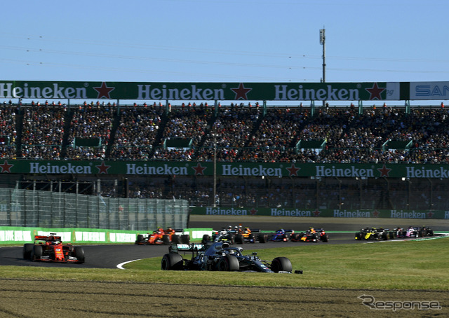 2019年F1日本GPの模様。