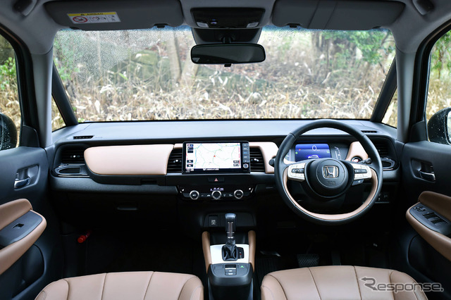 ホンダ フィット 新型、リュクス(LUXE)のインテリア