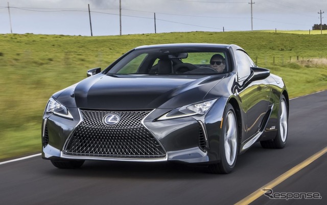 レクサス LC 500h の2021年モデル(北米仕様)