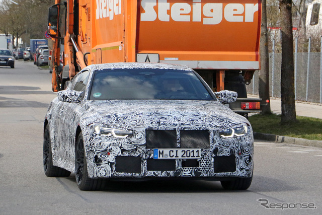 BMW M4 新型プロトタイプ(スクープ写真)