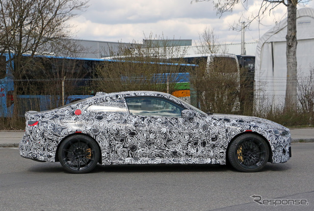 BMW M4 新型プロトタイプ(スクープ写真)