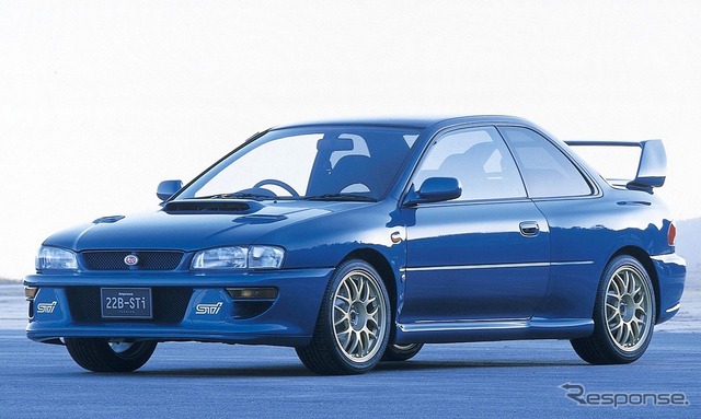 インプレッサ22B-STi バージョン（1998年）