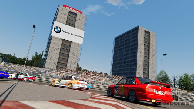 初代 BMW M3 DTM のバーチャルレース