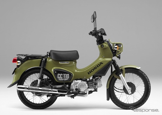 ホンダ クロスカブ110(カムフラージュグリーン)