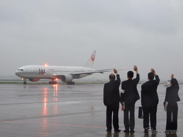 JAL「鶴丸」ラストフライト…写真蔵