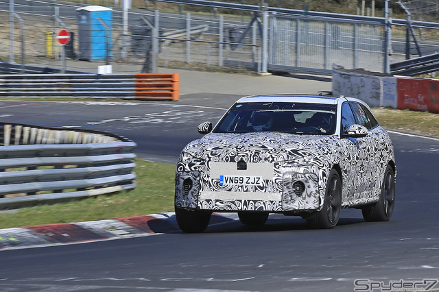 ジャガー F-PACE SVR 改良新型 プロトタイプ スクープ写真