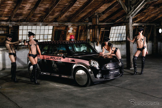英ランジェリーブランドが MINI をデザイン