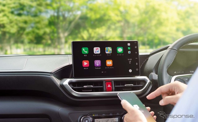 トヨタは6月よりディスプレイオーディオの「Apple CarPlay」「Android Auto」対応を無料化する。