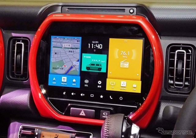 日本ではスズキがSDL対応ナビをスズキ・ハスラー新型で採用した(2019年12月)