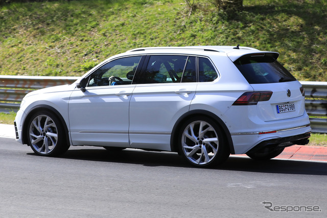 VW ティグアンR 開発車両(スクープ写真)
