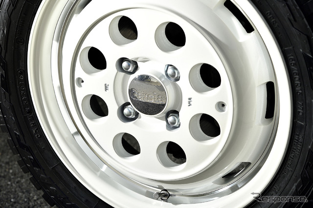 MiD【ガルシアシスコ】推奨サイズ:15×4.5J Inset45 4H-100/タイヤサイズ:165/60R15
