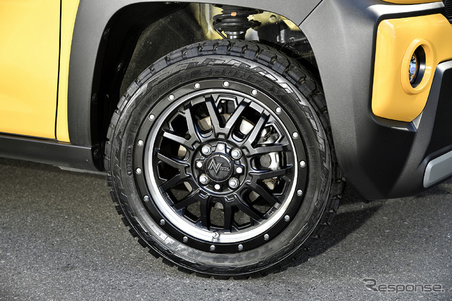 MiD【ナイトロパワー グレネード】推奨サイズ:15×5J Inset48 4H-100/タイヤサイズ:165/60R15