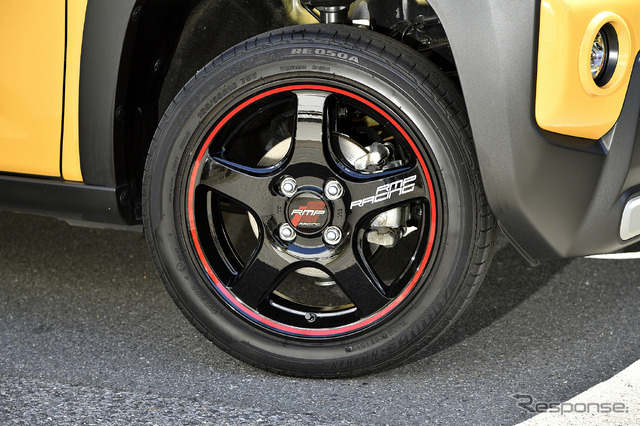 MiD【RMPレーシング R50】推奨サイズ:15×5J Inset45 4H-100/タイヤサイズ:165/55R15