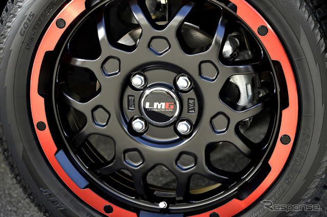 レアマイスター【LMG MS-9W】推奨サイズ:15×4.5J Inset45 4H-100/タイヤサイズ:165/60R15