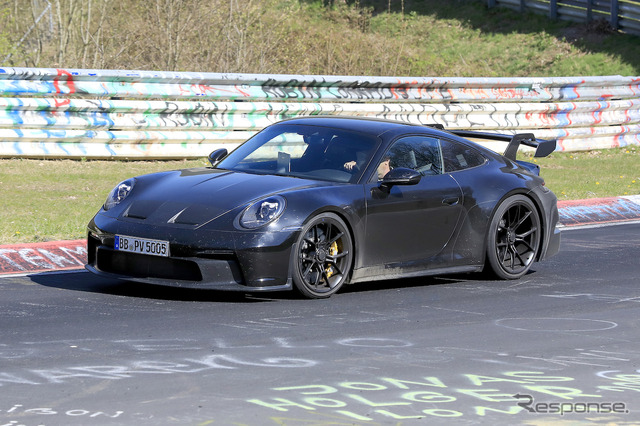 ポルシェ 911 GT3 開発車両(スクープ写真)