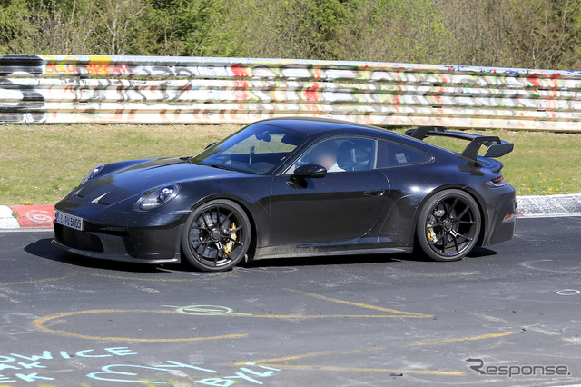 ポルシェ 911 GT3 開発車両(スクープ写真)