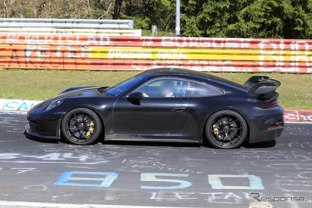 ポルシェ 911 GT3 開発車両(スクープ写真)