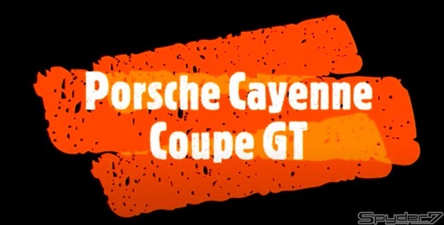 ポルシェ カイエンクーペ GTS 開発車両　スクープ動画