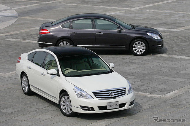 【日産 ティアナ 新型発表】エンジン排気量アップとナチュラルなCVT