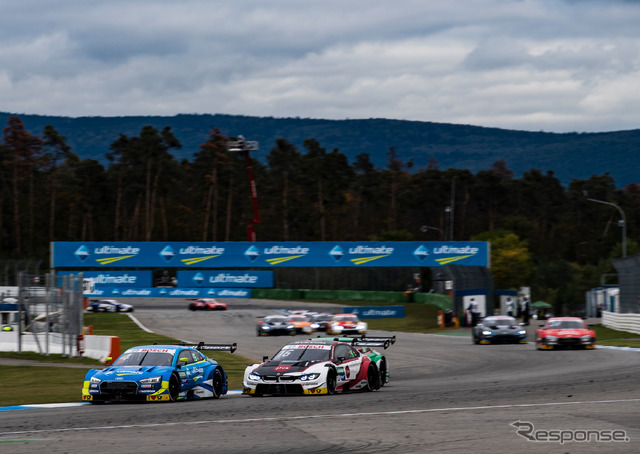 DTM 2019年シーズン最終大会の模様(開催地:ホッケンハイム)。