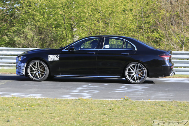 メルセデス AMG E63 改良新型プロトタイプ スクープ写真