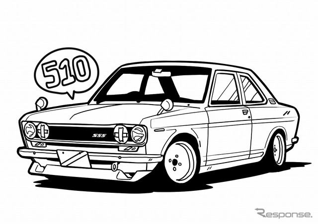 日産ブルーバードSSS510