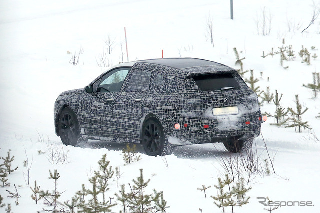 BMW iNEXT 市販型プロトタイプ(スクープ写真)