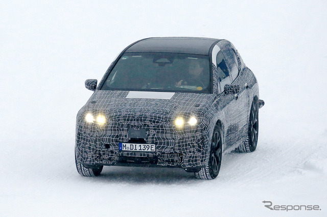 BMW iNEXT 市販型プロトタイプ(スクープ写真)
