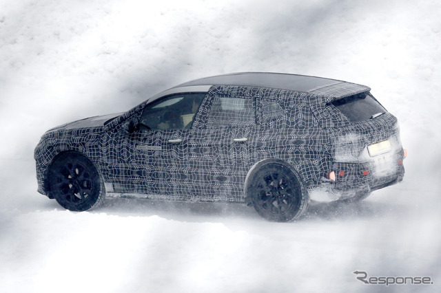 BMW iNEXT 市販型プロトタイプ(スクープ写真)