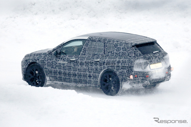 BMW iNEXT 市販型プロトタイプ(スクープ写真)