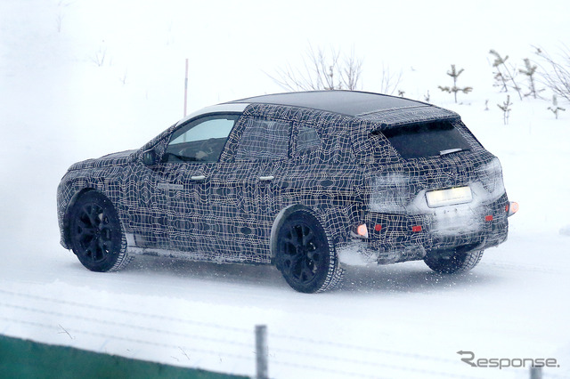 BMW iNEXT 市販型プロトタイプ(スクープ写真)