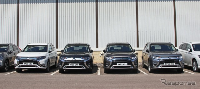 英ロンドン警察に追加納入された三菱アウトランダー PHEV など