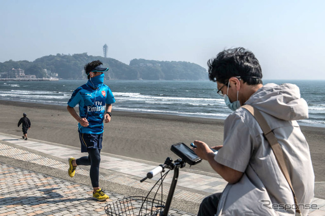 5月2日、神奈川県江ノ島海岸