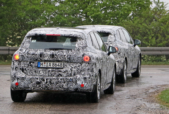 BMW 2シリーズ アクティブツアラー 次期型プロトタイプ(スクープ写真)