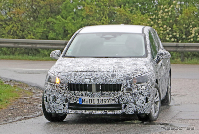 BMW 2シリーズ アクティブツアラー 次期型プロトタイプ(スクープ写真)