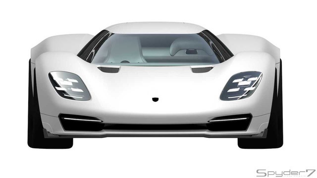 ポルシェ 918後継モデル 特許画像 スクープ