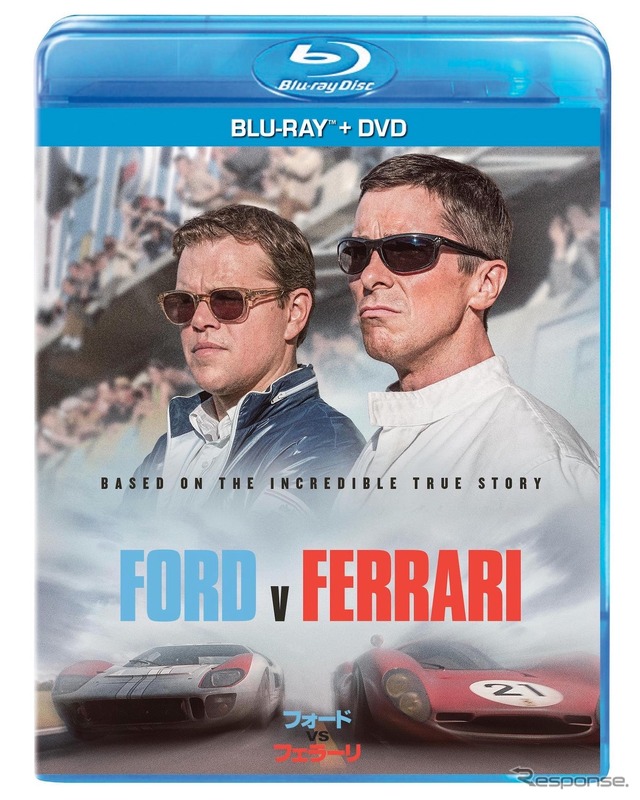 『フォードvsフェラーリ』　ブルーレイ＋DVDセット　(c)  2020 Twentieth Century Fox Home Entertainment LLC. All Rights Reserved. 発売：ウォルト・ディズニー・ジャパ