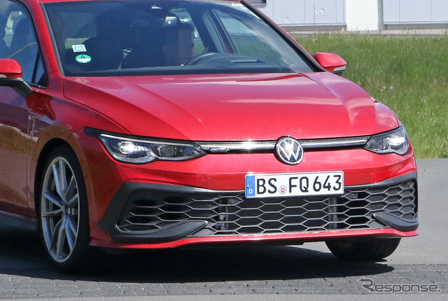 VW ゴルフGTI TCR 市販型プロトタイプ(スクープ写真)
