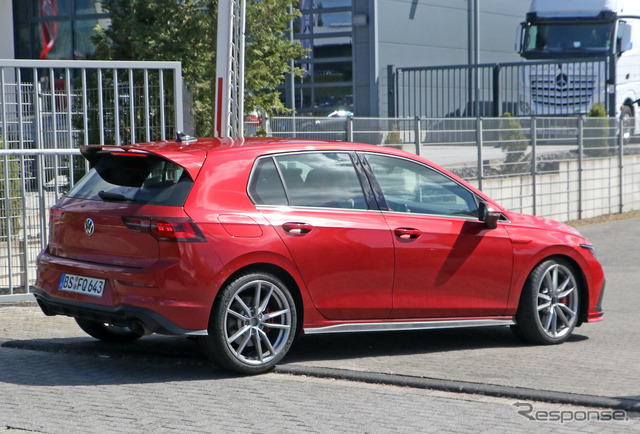 VW ゴルフGTI TCR 市販型プロトタイプ(スクープ写真)