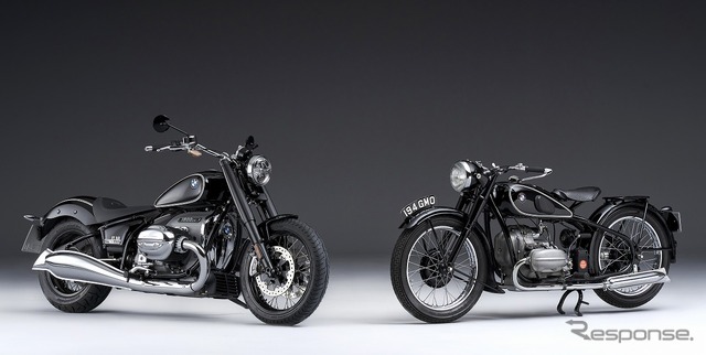 BMW R18(左)とR5