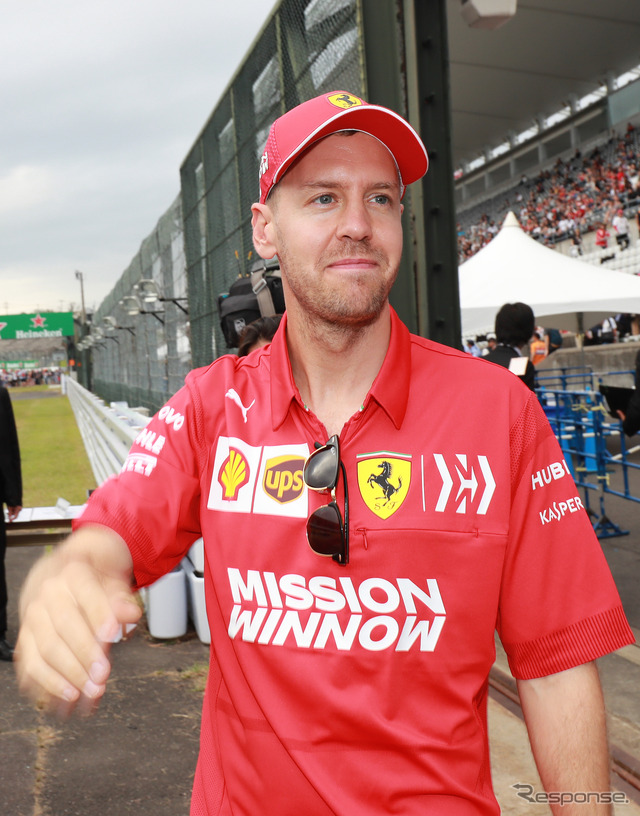 今季限りでフェラーリを去るベッテル。来季21年に向けての動向が注目される(写真は19年日本GP)。