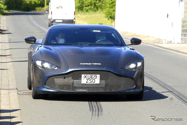 アストンマーティン DBS GT ザガート 市販型プロトタイプ(スクープ写真)